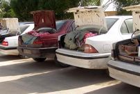 ببینید؛ تعقیب‌ و‌ گریز خودرو شوتی حامل ۴۰۰ هزار نخ سیگار