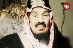 عکس| سفر در زمان؛ «ملک عبدالعزیز» در میان افسران انگلیسی