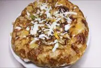 ببینید| طرز تهیه یک غذای ساده و جدید با سیب زمینی و آرد
