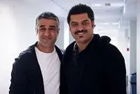 (عکس) ظاهر جدید پژمان جمشیدی و سام درخشانی در فیلم جدید