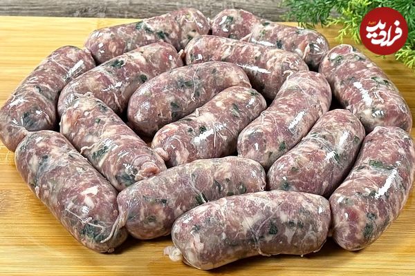ببینید؛ طرز تهیه سوسیس خانگی با گوشت گاو به روش آشپز آلمانی
