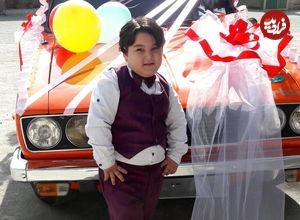 عکس؛ سفر در زمان؛ «رسول» بچه مهندس 1 در کنار سام درخشانی و پژمان جمشیدی؛ سال 99