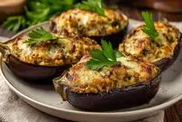 ببییند| طرز تهیه یک دلمه بادمجان متفاوت ایتالیایی