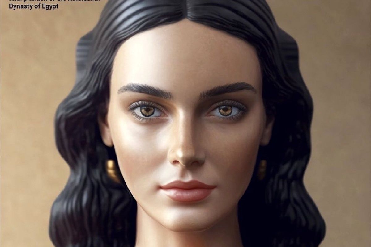 (تصاویر) چهره واقعی و دیدنی ملکه ها و فراعنه مصر از نگاه هوش مصنوعی