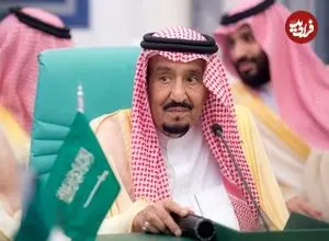 عکس| سفر در زمان؛ «ملک سلمان» در کنار پادشاه سوئد در کاخ سلطنتی استکهلم؛ سال 1387