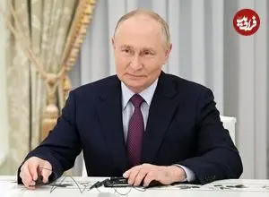 ببینید؛ مراسم خواستگاری در نشست خبری ولادمیر پوتین