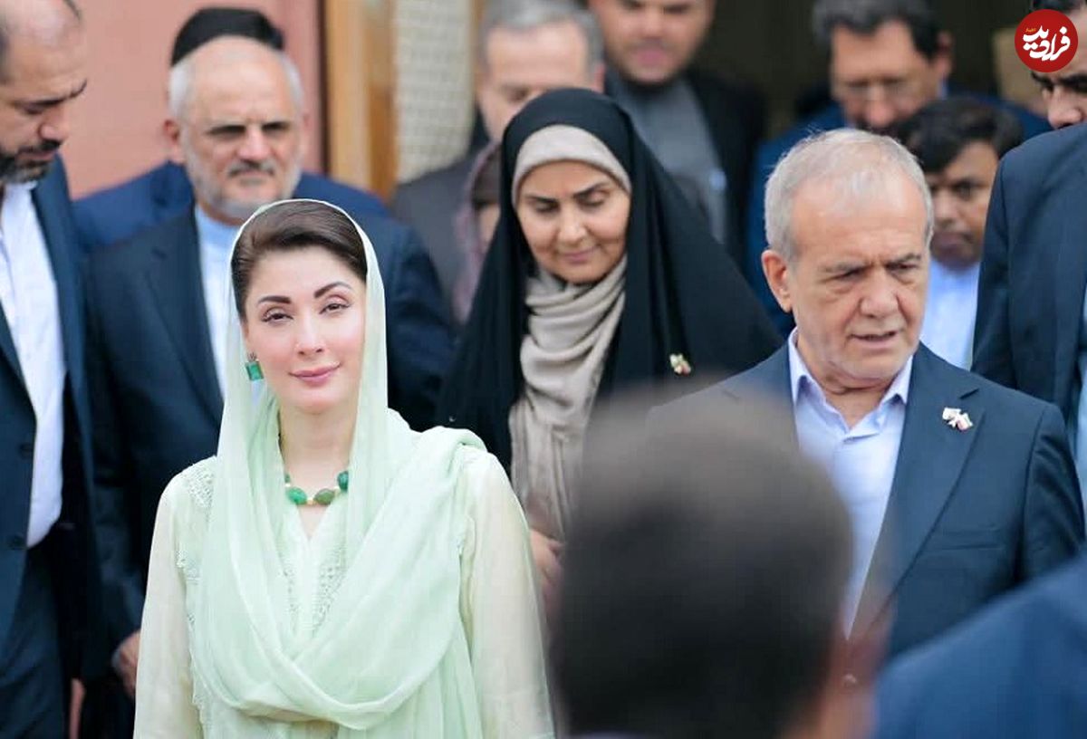 عکس؛ سفر به تاریخ؛ چهرۀ «مریم نواز، فرماندار پنجاب پاکستان» در 19سالگی در روز عروسیاش