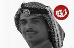 عکس| سفر در زمان؛ «ملک حسین پادشاه اردن» در کنار مادرش در یک خانه سالمندان در سوئیس؛ سال 1331