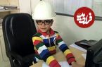 عکس| سفر در زمان؛ «جواد کوچولو» سریال بچه مهندس 1 با مادرش در کنار هانیه توسلی؛ سال 96