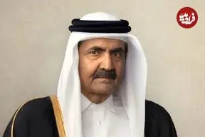 ببینید| اقامه نماز بر پیکر امیر سابق قطر