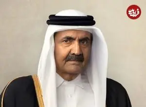 ببینید| اقامه نماز بر پیکر امیر سابق قطر