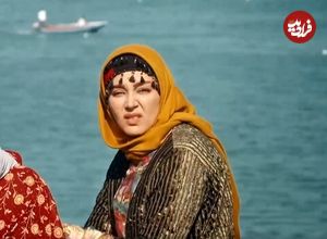 عکس| سفر در زمان؛ «شیرین» سریال نون خ در آشپرخانه خانه اش در تهران؛ سال 1400