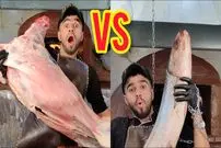 ببینید| غذای خیابانی در ایران؛ پخت گردن بره و ماهی شکم پر توسط یک آشپز مشهور