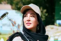عکس| سفر زمان؛ چهرۀ «رزیتا غفاری» 6 سال قبل در پشت‌صحنه «کلبه‌ای در مه»
