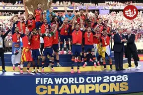 پوستر قهرمانی اسپانیا در جام جهانی ۲۰۲۶ منتشر شد