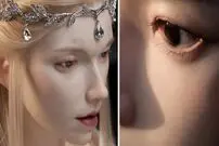 ربات چینی با نگاه و چهره واقعی 