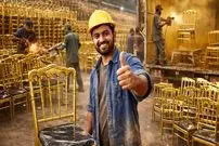 ببینید| مراحل ساخت صندلی های رستورانی در پاکستان