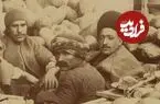 عکس| سفر زمان؛ جمع «هندوانه‌فروش‌ها» در بازار تهران در دوران ناصرالدین شاه