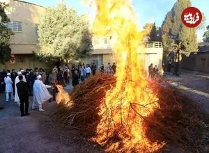 تصاویر| «جشن سده» زرتشتیان در کرمان