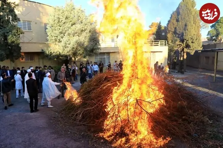 تصاویر| «جشن سده» زرتشتیان در کرمان