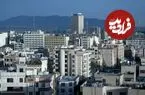 عکس| سفر به ایران قدیم؛ دورنمای «شمال شهر تهران» از شمس العماره؛ سال 1245 شمسی