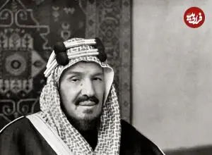 عکس| سفر در زمان؛ «ملک عبدالعزیز» در کنار کاکس و گرترود بل در زمان شورش اعراب در بصره