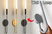 ببینید| نحوه ساخت یک چراغ دیواری تزئینی با لوله پلیکا به روش استاد اندونزیایی