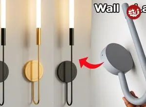 ببینید| نحوه ساخت یک چراغ دیواری تزئینی با لوله پلیکا به روش استاد اندونزیایی