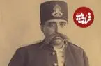 عکس| سفر زمان؛ تصویری کمتر دیده شده از «مظفرالدین شاه» به همراه نوه اش