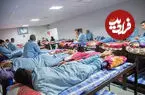 ببینید| فرار دسته جمعی معتادان از یک کمپ ترک اعتیاد در مشهد
