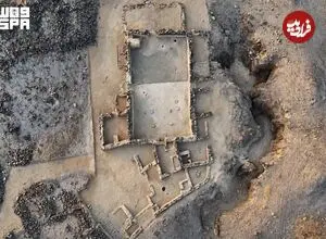 «مسجد 1300 ساله» در عربستان از زیر خاک بیرون آمد