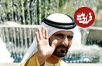 عکس؛ سفر در زمان؛ «شیخ محمد حاکم دبی در حال گفتگو با وزیر امور خارجه ژاپن»؛ سال 1352