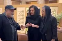 ببینید| حواشی مراسم ترحیم مادر محمدرضا شریفی‌نیا