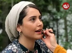 عکس؛ سفر زمان؛ «طوبی هامون» (سریال طوبی) در 33 سالگی در جشن تولد 1 سالگی پسرش