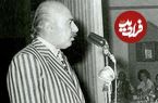 عکس؛ سفر به تاریخ؛ «هژبر یزدانی، ابرسرمایه‌دار دوره پهلوی» در دادسرای تهران؛ سال 1357