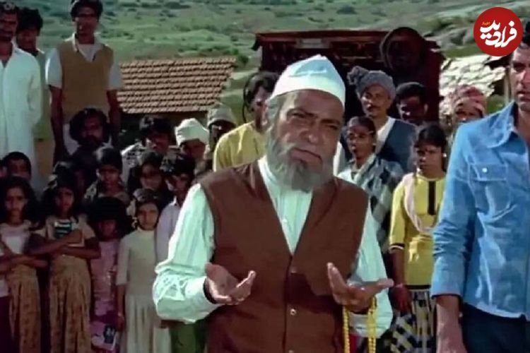 عکس؛ سفر در زمان؛ «بازیگر نقش آقا میرزا در فیلم شعله» در 97 سالگی؛ سال 89