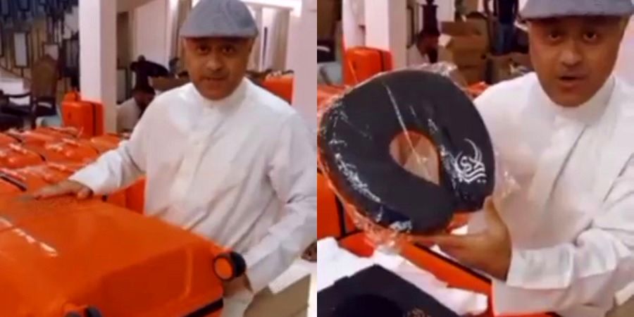 (ویدیو) ماجرای چمدان بزرگ هدایای عربستان سعودی به حجاج چیست؟ 