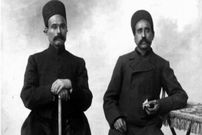 عکس؛ سفر به تاریخ؛ استقبال مردم تهران از «ستارخان و باقرخان» در «دروازه دولت»؛ سال 1289