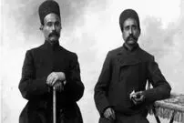 عکس؛ سفر به تاریخ؛ استقبال مردم تهران از «ستارخان و باقرخان» در «دروازه دولت»؛ سال 1289