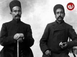 عکس؛ سفر به تاریخ؛ استقبال مردم تهران از «ستارخان و باقرخان» در «دروازه دولت»؛ سال 1289