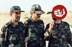 عکس؛ سفر در زمان؛ «روحانی، صیاد شیرازی و رهبر انقلاب» در یک جلسه نظامی؛ دهه 60