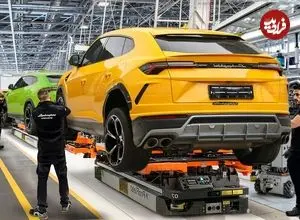 ببینید| نگاهی به خط تولید لامبورگینی اوروس در کارخانه میلیارد دلاری این خودروساز ایتالیایی