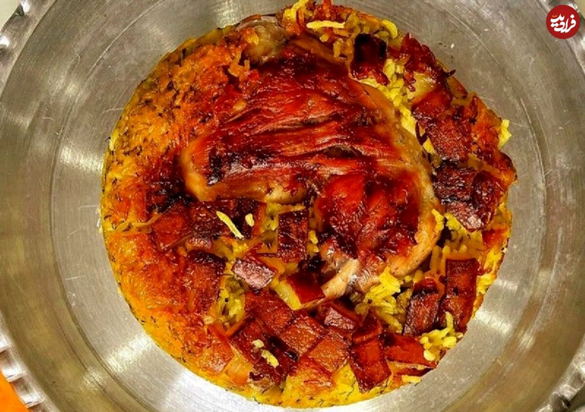 طرز تهیه باستیرما پلو ؛ غذای اصیل اردبیل و آستارا