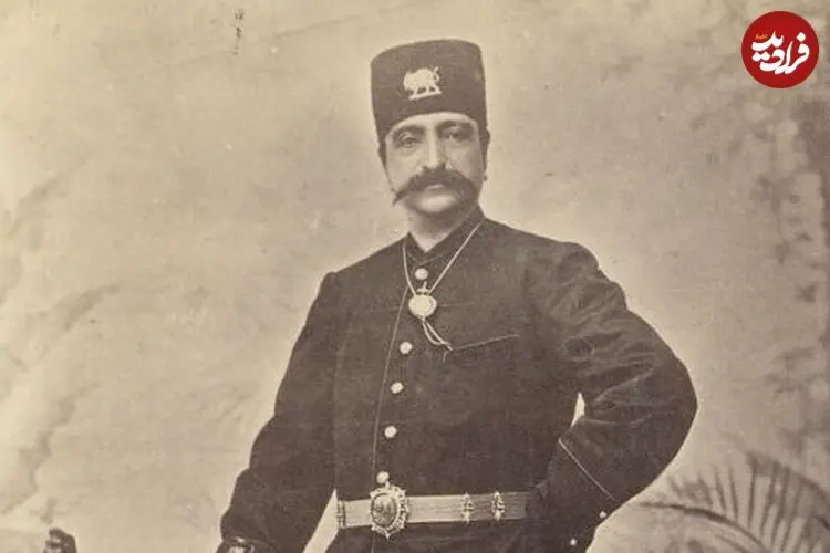 عکس| سفر زمان؛ تصویری از ناصرالدین شاه قاجار در یکی از سفرهایش؛ ۱۵۴ سال قبل