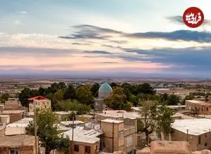 عکس| سفر زمان؛ منظرۀ شهر «قدمگاه» در سال 1313