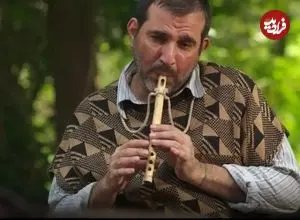 عکس| سفر در زمان؛ سلفی جالب «جاوید» در پشت صحنه سریال سوجان؛ سال 1402