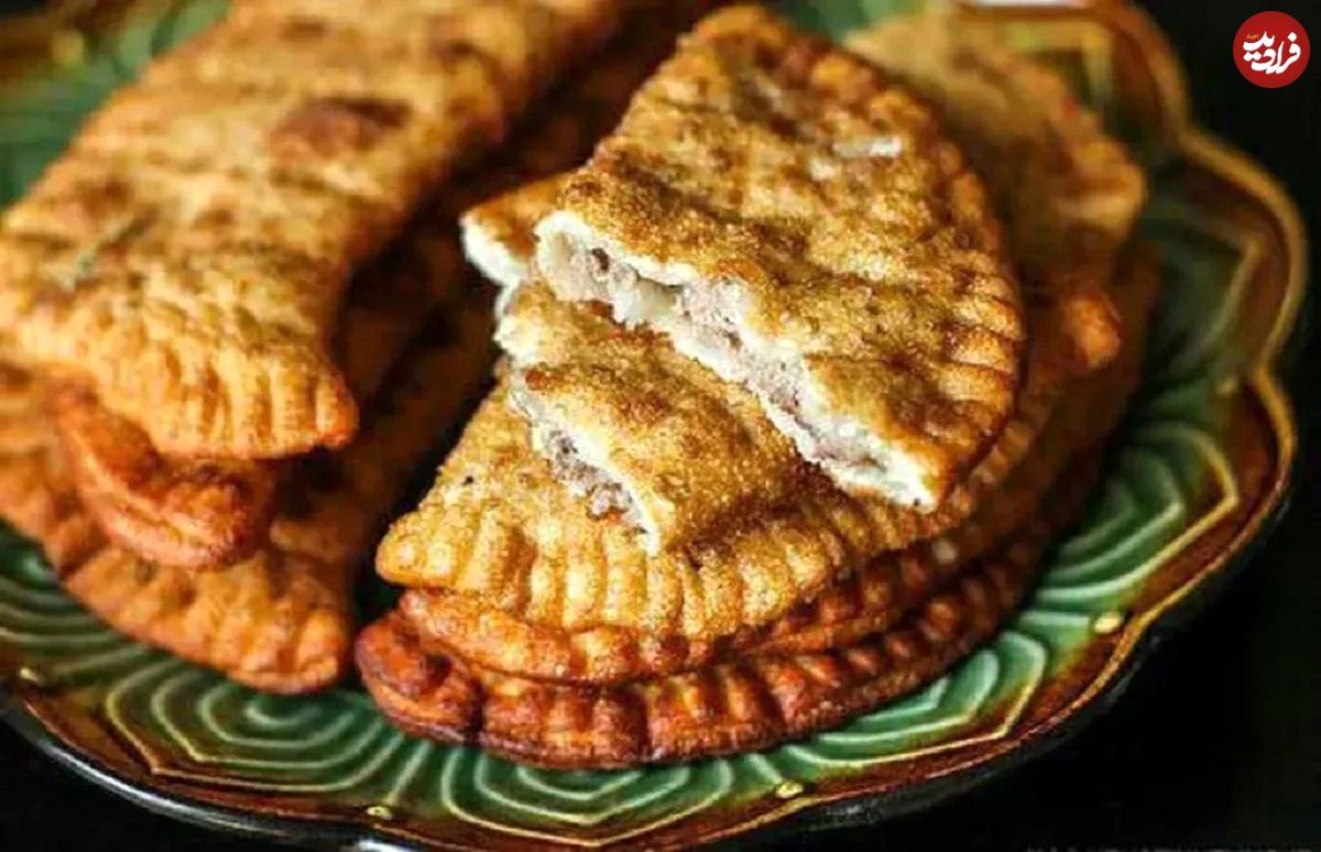 طرز تهیه قطاب ترکمنی به روش اصیل