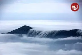 ببینید| اینجا روی دریایی عظیم از ابرهای سفید قدم بگذارید! 