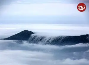 ببینید| اینجا روی دریایی عظیم از ابرهای سفید قدم بگذارید! 