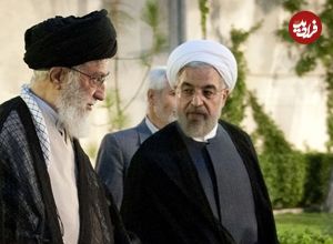 عکس؛ سفر به تاریخ؛ «حسن روحانی» در کنار «سید محمد خامنه‌ای، برادر رهبر انقلاب» در ایتالیا؛ سال 61